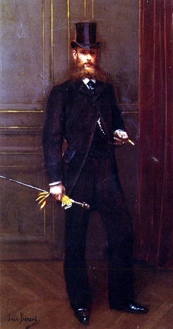 Portrait of a Dandy by Jean Beraud